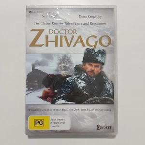 Doctor Zhivago Mini-Series DVD NEW All Regions PAL (2002) Sam Neill/Knightley - Bild 1 von 3