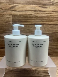 2 Asquith & Somerset Rich Honey and Almond Shower Gel, 16.9 oz, NEW - Picture 1 of 5