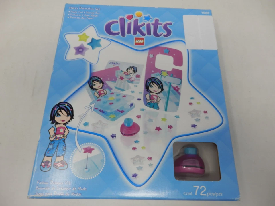 NEW SEALED Lego Clikits 7530 Fashion Designer Kit Starry Decoration Set - Image 1 of 4