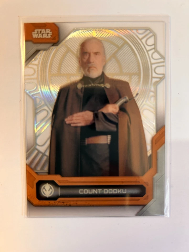 TOPPS STAR WARS HIGH TEK 2024 COUNT DOOKU  THRONE ROOM #25. - Image 1 of 2