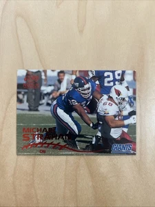 1998 Pacific Paramount - Michael Strahan #156 Red - Picture 1 of 2