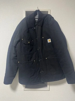 Chaqueta negra Carhartt talla M para hombre simple y elegante Made in Italy F... - Imagen 1 de 4