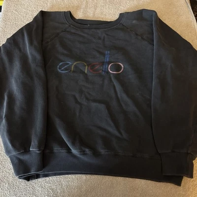 Vintage Benetton Women's Logo Sweater Made in Italy Size M  - Image 1 of 4