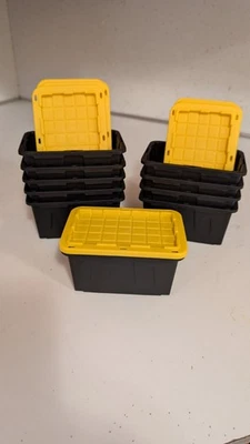 Paquete de 10 mini bolsos de almacenamiento de plástico virales Lowe's Teeny Tote Tiktok nuevos 2025 GIft Foto 1 de 4