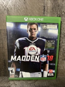 Madden NFL 18 (Microsoft Xbox One, 2017) CIB Complete Game Cleaned - Picture 1 of 3