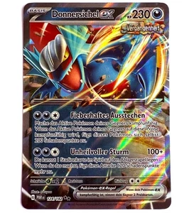 PAR DE - 124/182 Donnersichel EX / Roaring Moon EX Pokémon Karte Deutsch - Picture 1 of 1