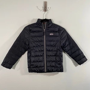 REI Co-op Kid's Black Full Zip Down Insulated Puffer Jacket Size XS (6-7) - Picture 1 of 8
