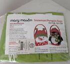 Vintage Mary Maxim Snowman/Penguin Felt Bags Kit.  Unopened. 