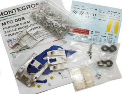 kit FERRARI 512M COUPE SUNOCO-PENSKE 24h Le Mans 1971 DONOHUE-HOBBS Tameo MTG008 - Immagine 1 di 3
