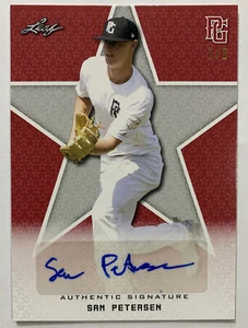2020 LEAF PG NATIONAL SHOWCASE SAM PETERSEN RED AUTO 1/5 - Picture 1 of 1