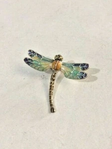 Libellula in Argento massiccio 925 (Saturno) Artigianale - Foto 1 di 3