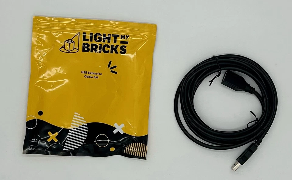 Light My Bricks USB 3 metre Extension Cable  - Image 1 of 1