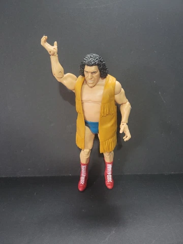 Andre The Giant WWE Elite Legends Flashback 2011 Mattel w Coat *Description Cover