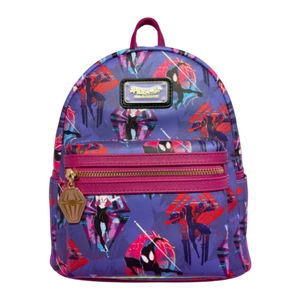 Loungefly Marvel Across The Spider-verse All Over Character Print Mini Backpack  - Picture 1 of 4