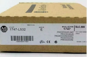 New Factory Sealed AB 1747-L532 /E SLC 500 SLC 5/03 CPU Processor Unit 1747-L532 - Picture 1 of 4