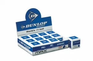 Dunlop Max Squash Balls - 1 dozen - Picture 1 of 1