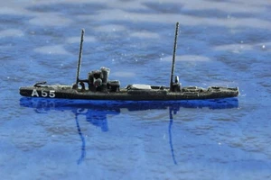 A 34 Hersteller Rhenania S 3 , Bug Nummer A 55 , 1:1250 Schiffsmodell - Bild 1 von 2