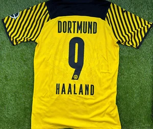 Dortmund BVB Trikot Gr. XL Haaland 9 authentic Spielertrikot 2021/22 21/22 NEU - Bild 1 von 8