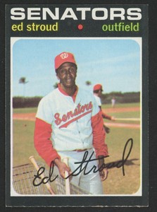 1971 Topps Ed Stroud Washington Senators #217 EX-MT