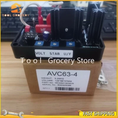 1PCS AVR AVC63-4 Automatic Voltage Regulator in Box NEW High Quality - Image 1 of 4
