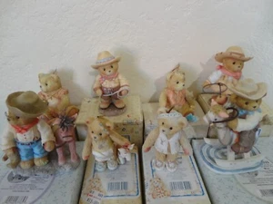 Lote de 8 peluches apreciados vaqueros e indios Wes Roosevelt Bucky Wyatt Wylie Roy - Imagen 1 de 18