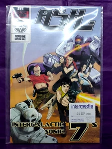 ASH- Intergalactic Sonic 7's PROMO CD & Comic 2002. The Greatest Hits NEW - Imagen 1 de 4