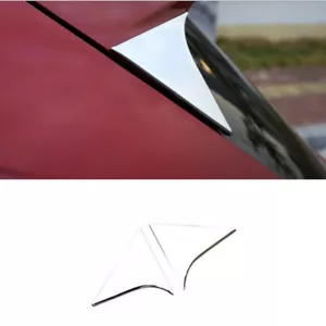 Alerones de ventana trasera cromados para Honda HR-V HRV 2016-2019 2 piezas - Imagen 1 de 5