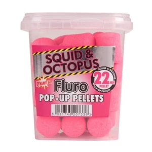 Dynamite Catfish Pop-Ups 22mm Pink Fluro Squid & Octopus - Picture 1 of 1