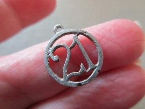 COLLAR COLGANTE DE COLECCIÓN PLATA ESTERLINA 21 CUMPLEAÑOS LLAVERO 21 LLAVE DE PUERTA - Imagen 1 de 2