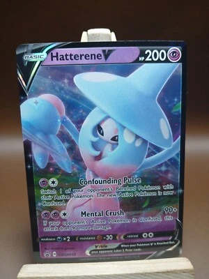 VLP Hatterene V SWSH055 SWSH: Sword & Shield Promo Card Holo Pokemon - Image 1 of 4