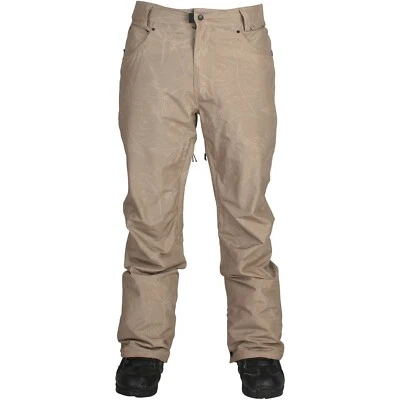RIDE SNOWBOARDS Men's MADRONA Snow Pants - Khaki Maple Etch - Small - NWT Foto 1 de 2