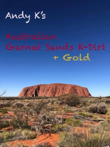 New! ©Andy K's K-Dirt Australian Garnet Sands + Added Gold - Picture 1 of 4