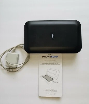 PHONESOAP Model 500-2 -UV Sanitizer Kills Germs - Black - Power Adapter Included - Image 1 of 4