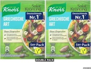 Knorr GREEK Herb Salad Dressing MIX German 10x 9g sachets 2 x 5 Packs = 10 Total - Picture 1 of 1