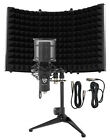 Rockville RCM PRO Studio/Recording Podcast Condenser Microphone+Isolation Shield