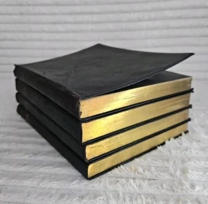 Henry Frowde Die Bibel Lederbücher x4 mit Schuber & Inschrift 1913 - Bild 1 von 23