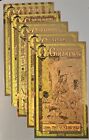 Lot of 5 Different States 2024 Goldback Foil Notes 1/1000 oz of .999 Gold BU