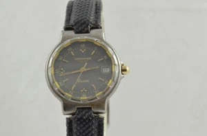 LONGINES CONQUEST TITAN DAMEN UHR 26MM MIT LEDER BAND VINTAGE ARMBANDUHR L094 - Bild 1 von 7