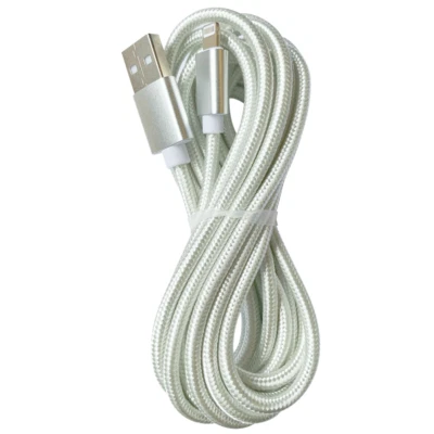 10Ft Braided iPhone Charger USB Charging Cable Cord For Apple 11 XR X 8 7 6 iPad - Image 1 of 4