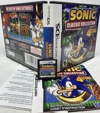 Sonic Classic Collection Nintendo DS  4 Games In One The Best Of Sonic Returns!