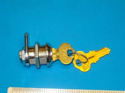 Chicago Cam Lock with 2-Keys, Keyed Alike #2382