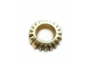 Fits Royal Enfield 350cc Exhaust Pipe Cooling Fin Brass - Foto 1 di 2