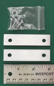 Set mit zwei Abstandhalterplatten und Montagehardware für UREI LA-3A, LA-4 usw. UN - Bild 1 von 1