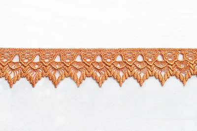 Lirio 2" Negro Champagne Lila Venecia Encaje Borde Hágalo Usted Mismo Costura Nociones Artesanías Por Yarda Foto 1 de 4