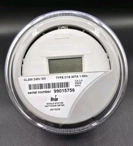 Centron Cl200 240V 3W Itron Single Stator Watthour Meter - Bild 1 von 3