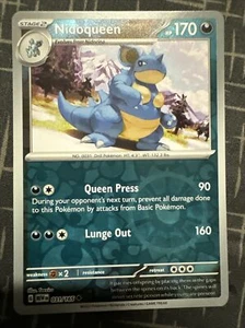 Pokemon - 151 - Nidoqueen - 031/165 - Reverse Holo - Picture 1 of 1