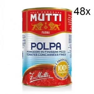 48x Mutti polpa di Pomodoro Tomatenpulpe Tomaten 400g - Bild 1 von 1