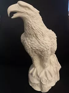 Vintage American Eagle Alabaster Sculpture - Picture 1 of 6