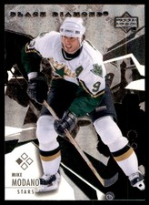 2003-04 UPPER DECK BLACK DIAMOND MIKE MODANO DALLAS STARS #52