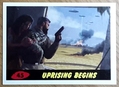 2015 Mars Attacks Occupation Heritage Card 45 UPRISING BEGINS. - Image 1 of 3